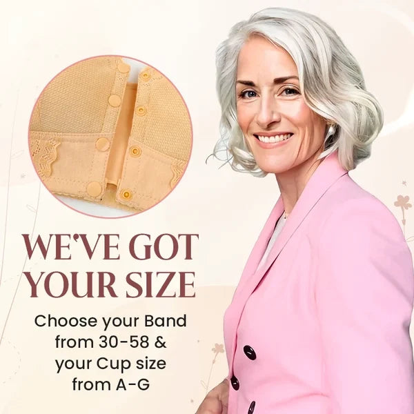 🌹Last Day Sale 80% OFF 🌹2025 New Front Closure Breathable Bra for Seniors