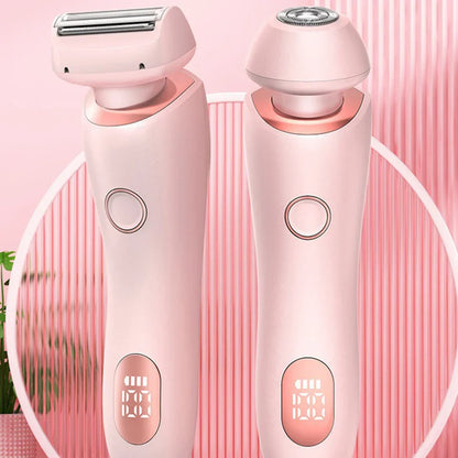 TrueSmooth™ 2 In 1 Epilator Glide Shaver: Smooth & Effortless Beauty