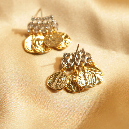 24K Gold-plated Vintage Earrings