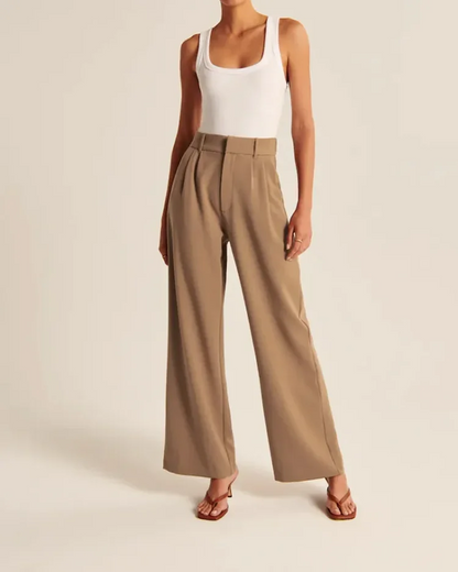 Women's Wide Leg Work Pants | Christmas Sale 50% Off