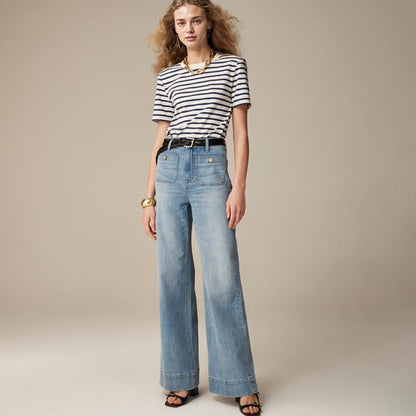 🔥70% Off 👖Tummy Control Sailor Wide Leg Trouser🔥(Buy 2 Free Shipping)