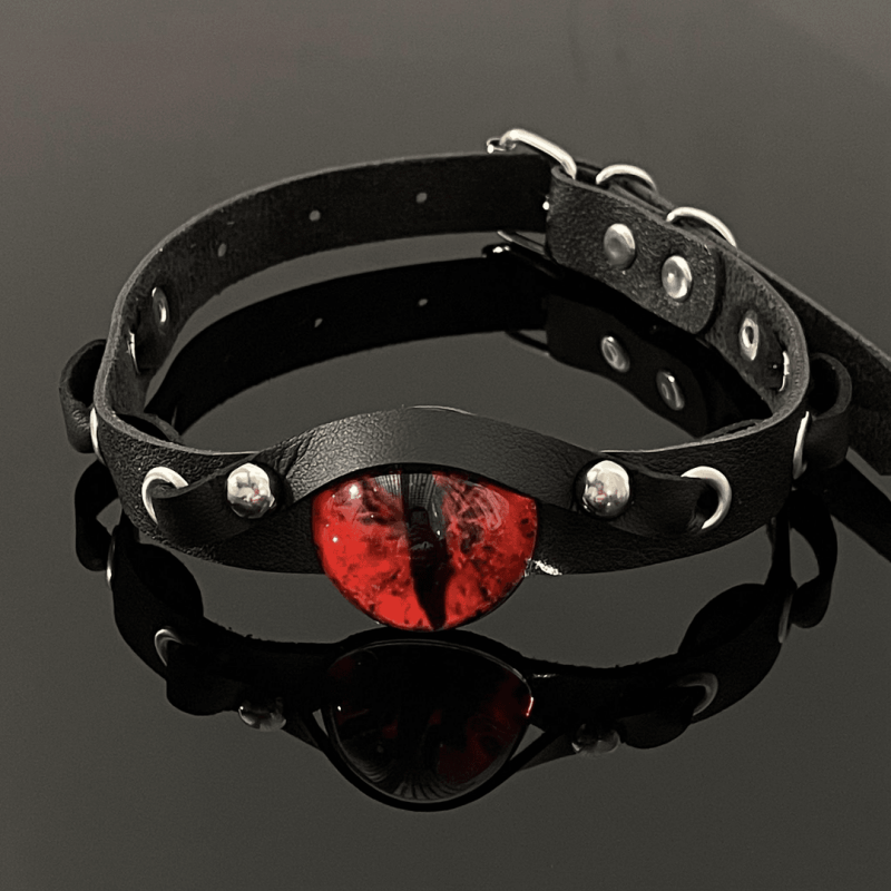 14K Gold-Plated Devil Eye Choker