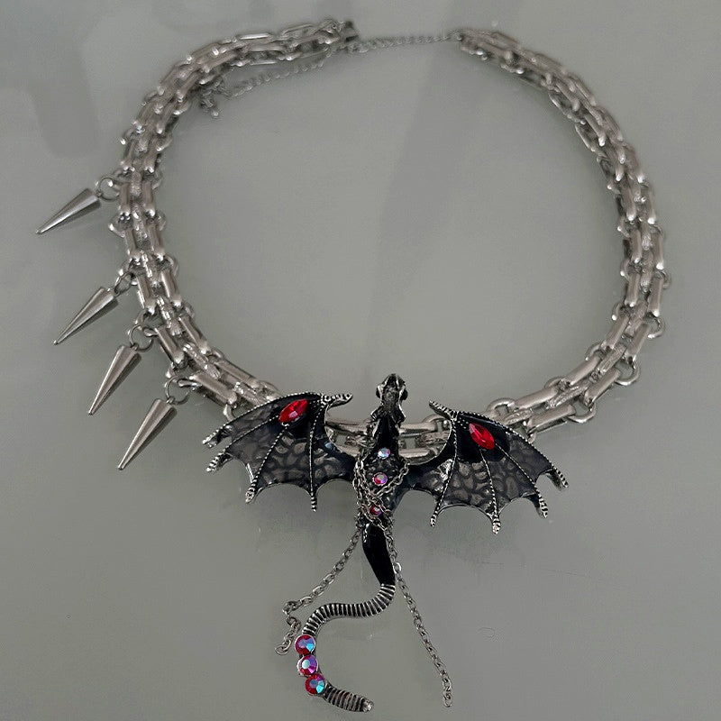 14K Gold-Plated Dragon Necklaces