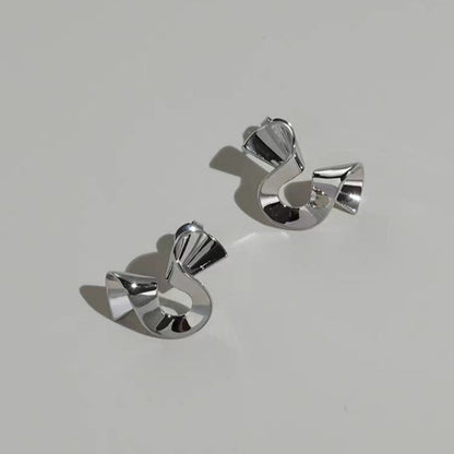 14K Gold-Plated Irregular Earrings
