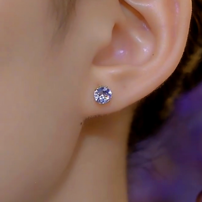 14K Gold-Plated Luxury Diamond Double Pearl Earrings