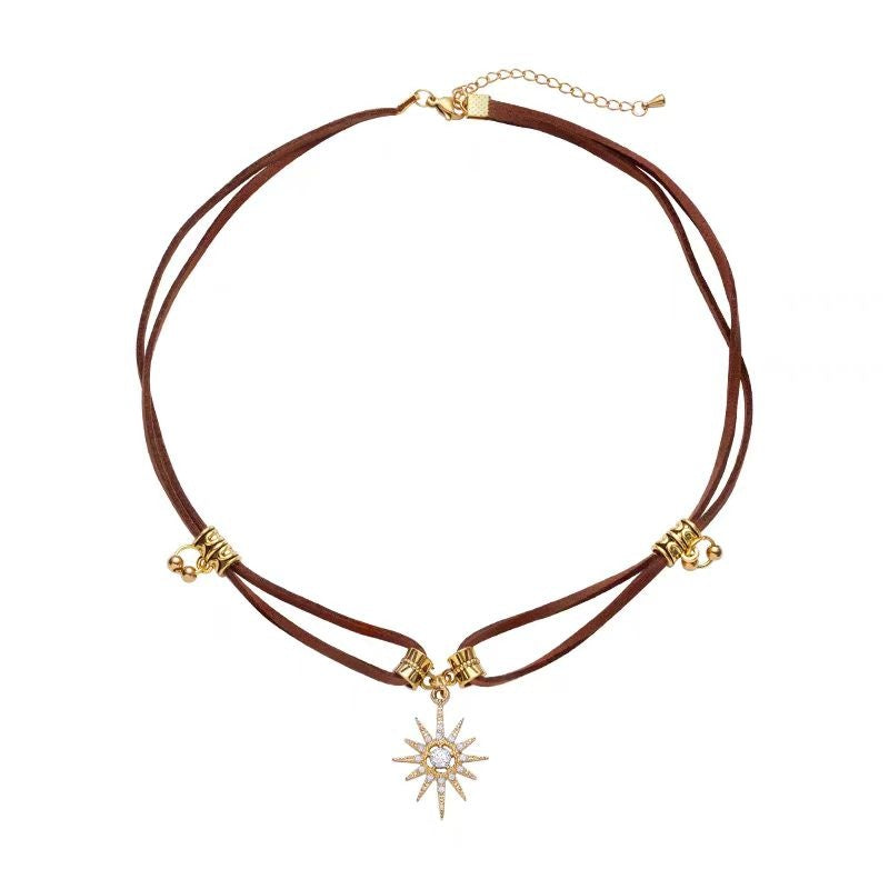 14K Gold-Plated Maillard Star Necklace