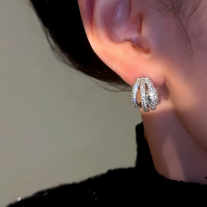 14K Gold-Plated Snake-Design Earrings
