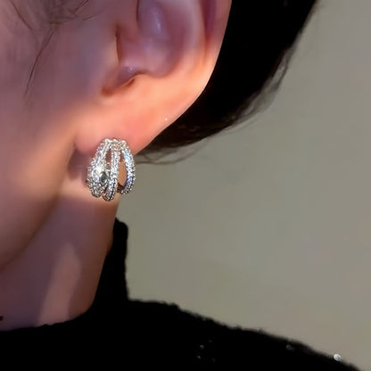 14K Gold-Plated Snake-Design Earrings
