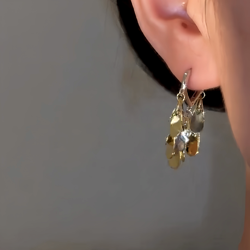 14K Gold-Plated Water Drop Earrings