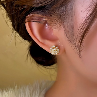 14K Gold-Plated Wind Bead Earrings