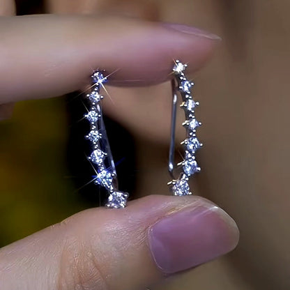 14K Gold-Plated Zircon Diamond Crawlers