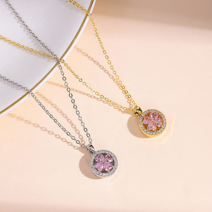 14K Gold Plated Micro-Diamond Necklaces