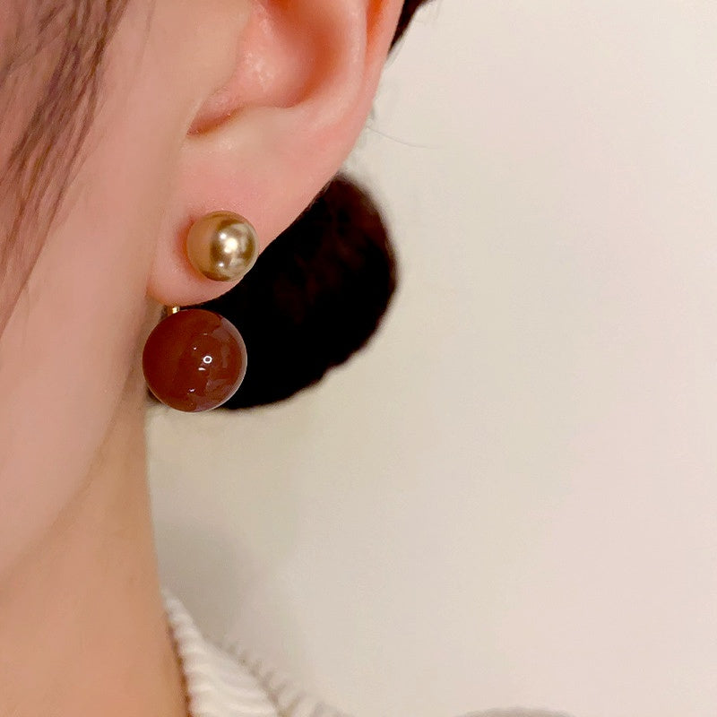 14K Gold Plated Oil Drop Earrings