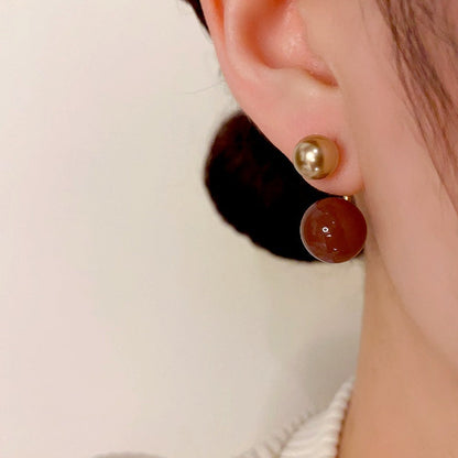 14K Gold Plated Oil Drop Earrings