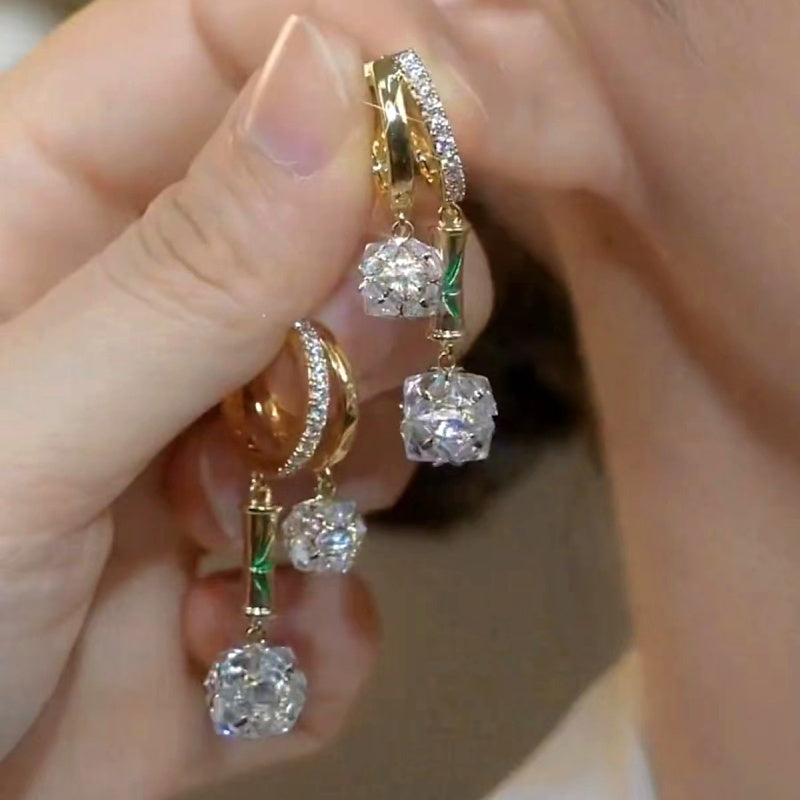 14k Gold-Plated Luxury And Versatile Earrings