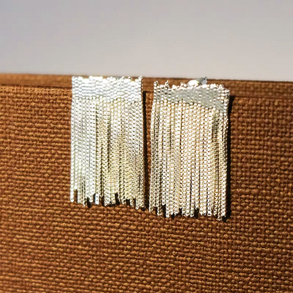 18K Gold-Plated Waterfall Tassel Earriings