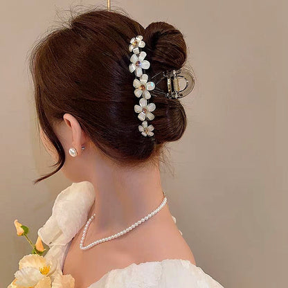 Elegant Acrylic Flower Hair Clip
