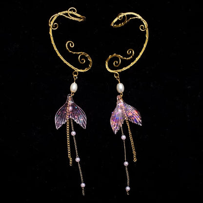 Fishtail Tassel  Cuffs ( 1 Pair )