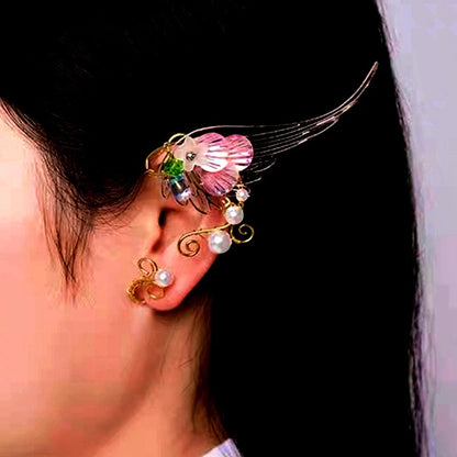 Flower Cuffs ( 1 Pair )