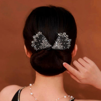 Rhinestone Fan-Shaped Hair Band