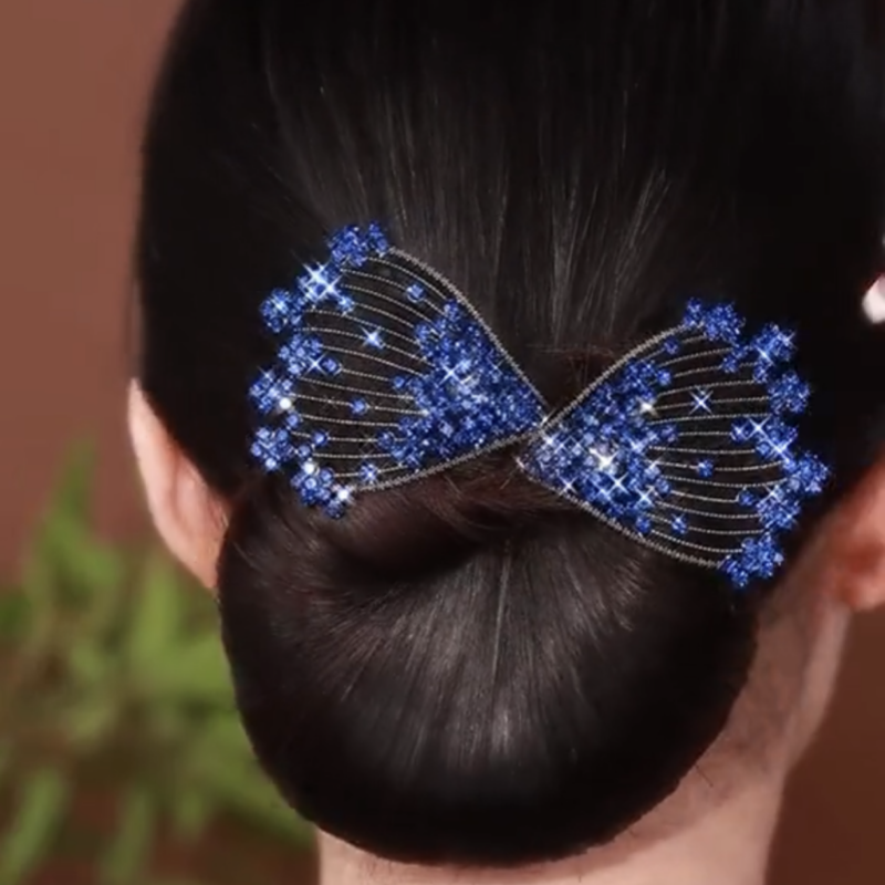 Rhinestone Fan-Shaped Hair Band