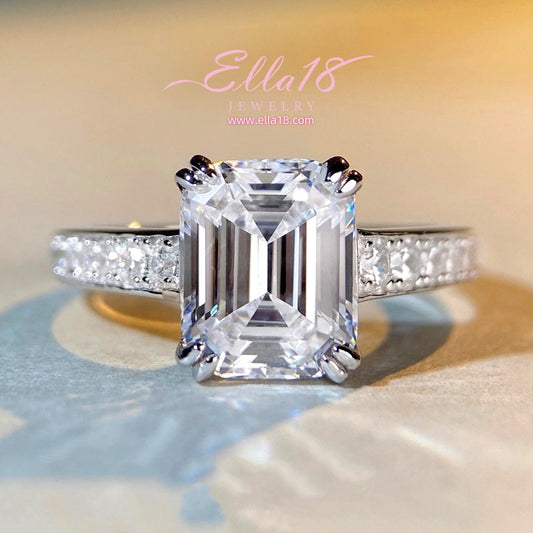 Sterling Silver Diamond Rings