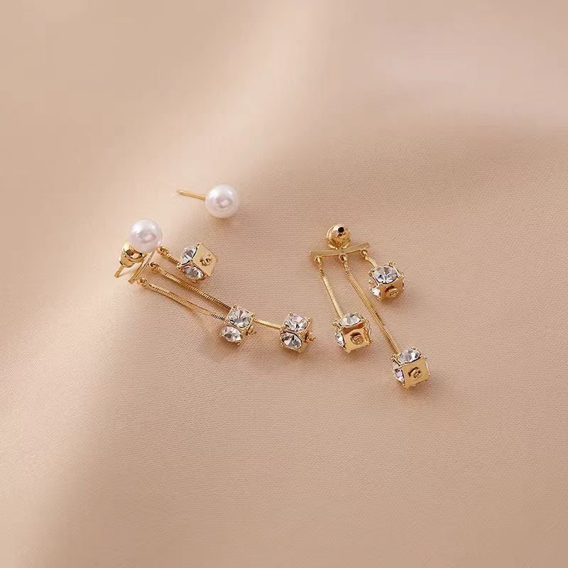 Sterling Silver Elegant Pearl Earrings