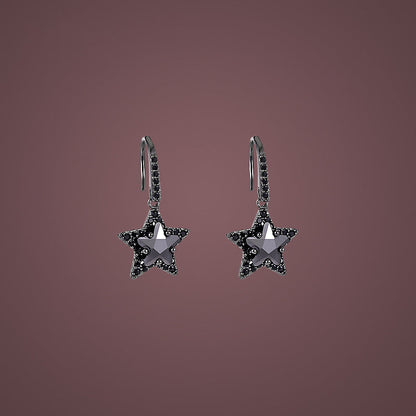 Sterling Silver Star Earrings