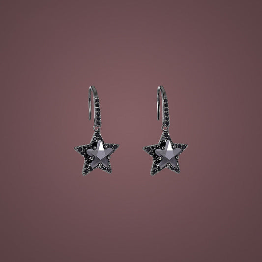 Sterling Silver Star Earrings