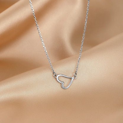 Sterling Silver Heart-Design Necklaces