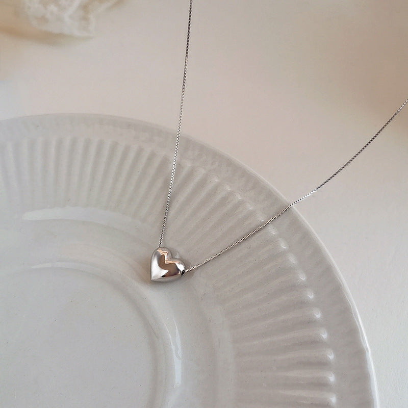Sterling Silver Heart-Design Necklaces