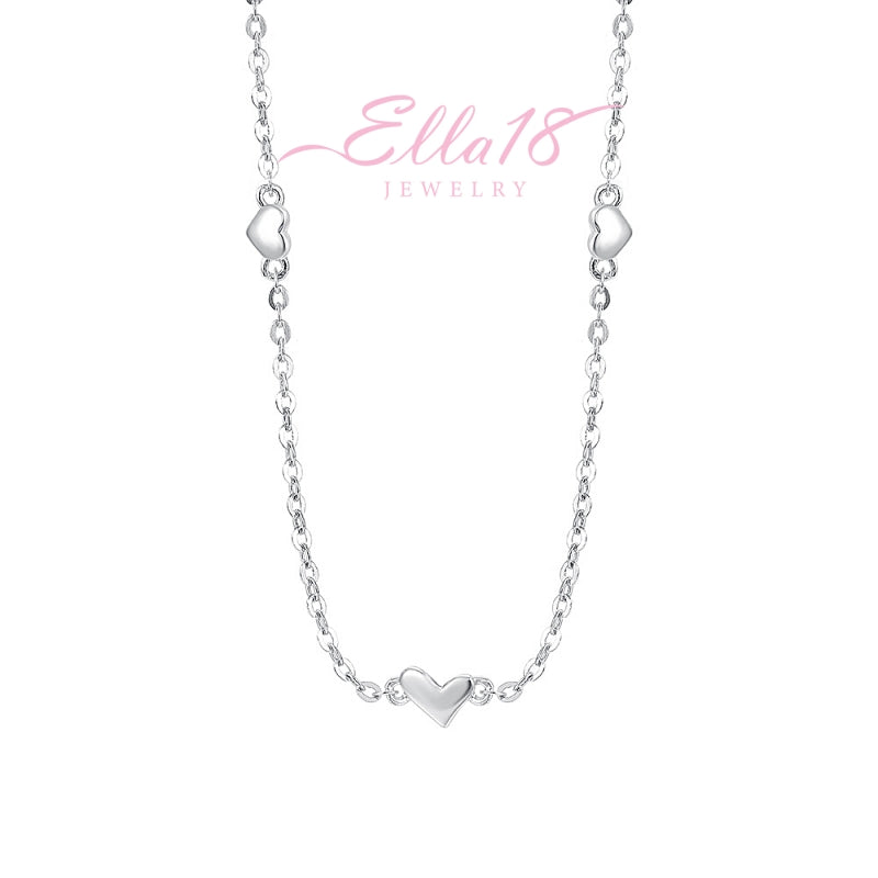 Sterling Silver Heart Necklace
