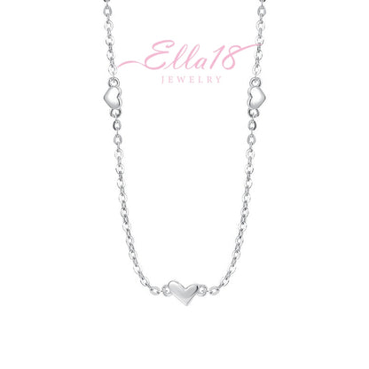 Sterling Silver Heart Necklace