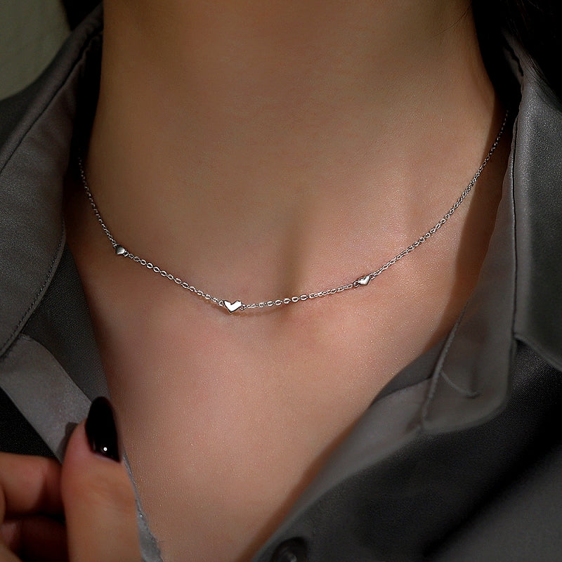 Sterling Silver Heart Necklace