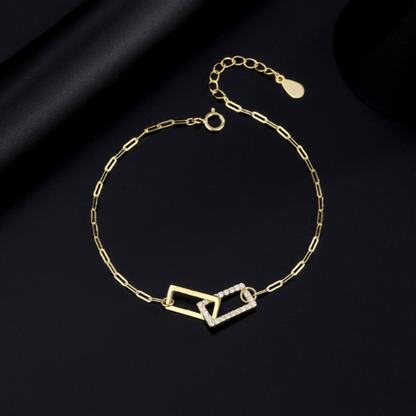 Sterling Silver Interlocking Bracelets