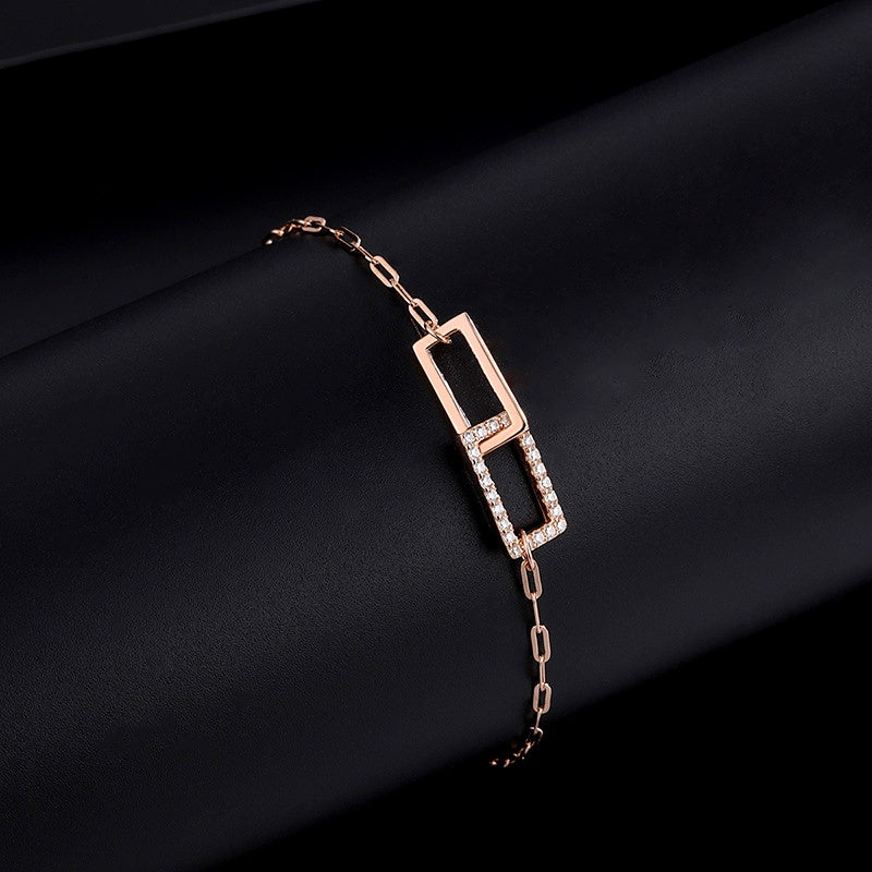 Sterling Silver Interlocking Bracelets