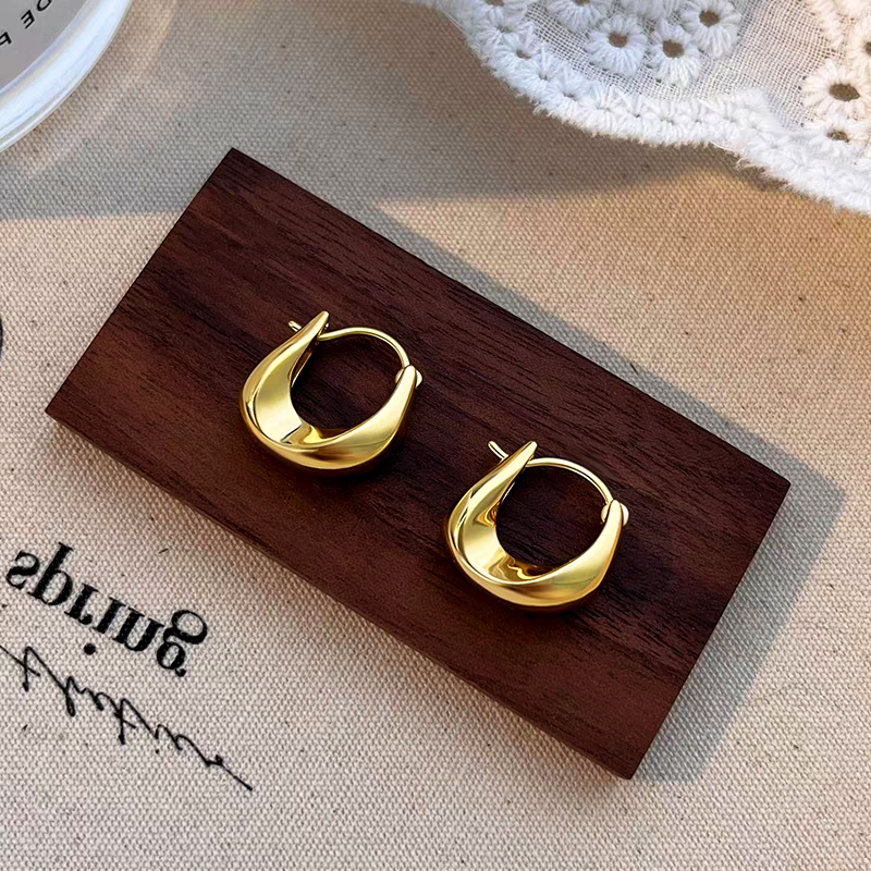 Sterling Silver Irregular Earrings