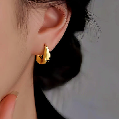Sterling Silver Irregular Earrings