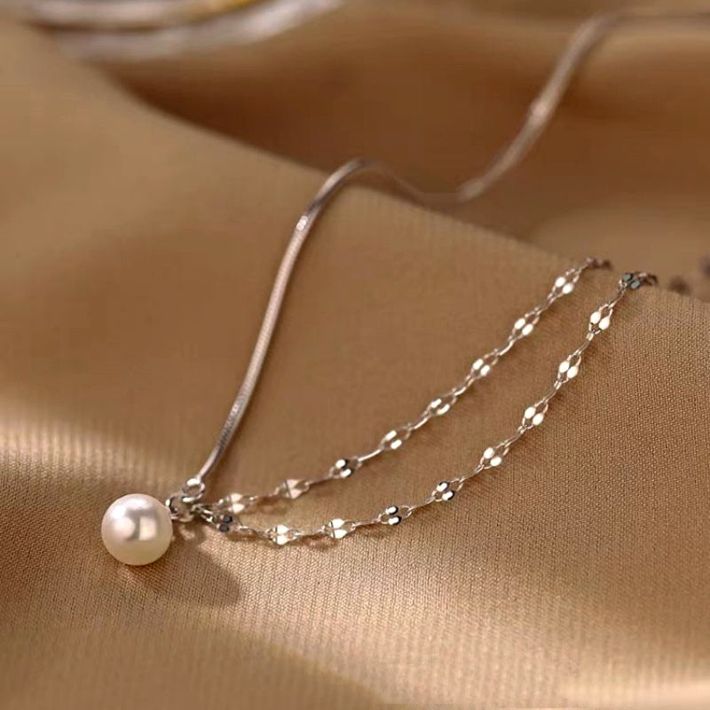 Sterling Silver Luxury Freshwater Pearl Necklaces