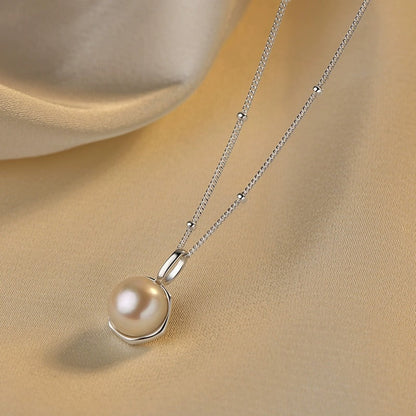 Sterling Silver Luxury Pearl Clavicle Necklaces