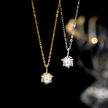 Sterling Silver Luxury Pearl Necklaces