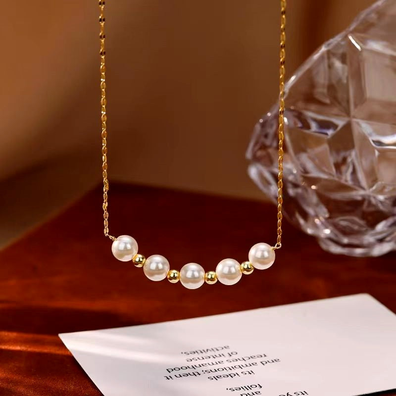 Sterling Silver Luxury Pearl Necklaces