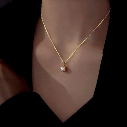 Sterling Silver Luxury Pearl Necklaces
