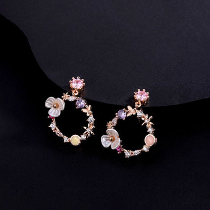 Sterling Silver Super Fairy Flower Earrings