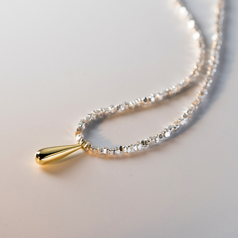 Sterling Silver Water Drop Earrings