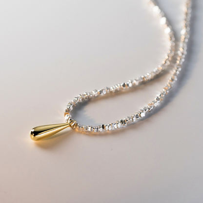 Sterling Silver Water Drop Earrings