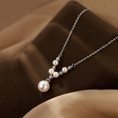 Sterling Silver Luxury Pearl Necklaces