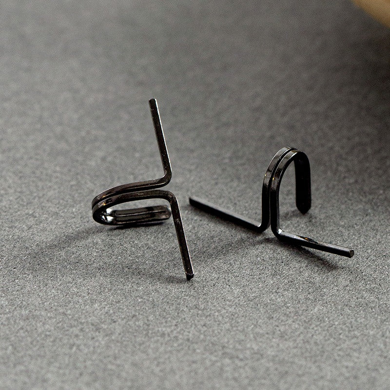 Sterling Silver Cross-Border Ear Clips ( 1 Pair )