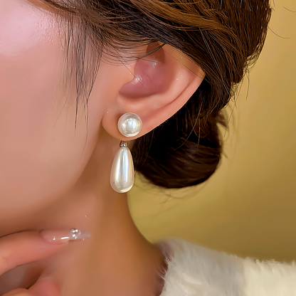 14K Gold-Plated Pear Water Drop Earrings