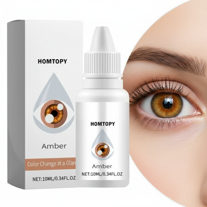 HOMTOPY eye drop bottle and packaging 